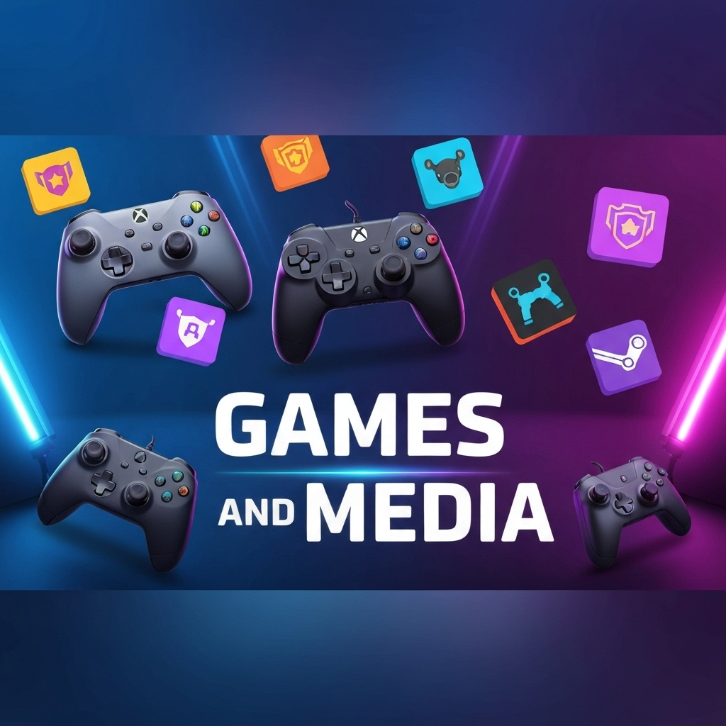 Games & Media Service Banner